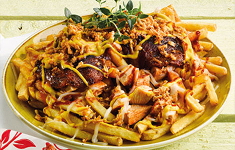 Fried Chicken Loaded chips 